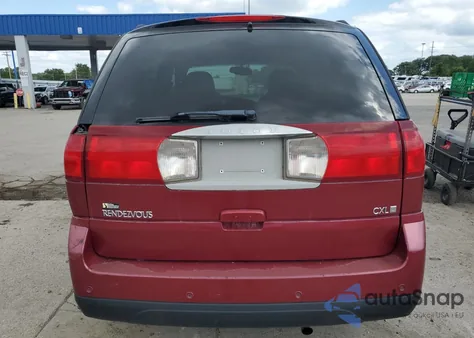 2006 Buick Rendezvous Cx z USA, uszkodzony, nr VIN 3G5DB03L46S604645